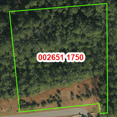 Topograhic image of property