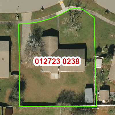 Topograhic image of property