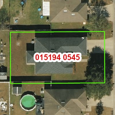 Topograhic image of property