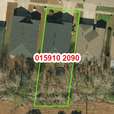 Topograhic image of property