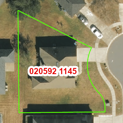 Topograhic image of property
