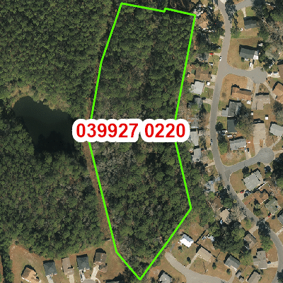 Topograhic image of property