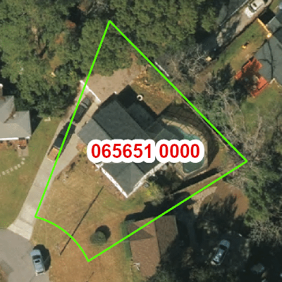 Topograhic image of property