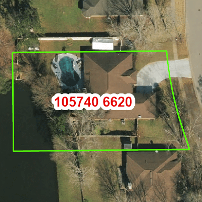 Topograhic image of property