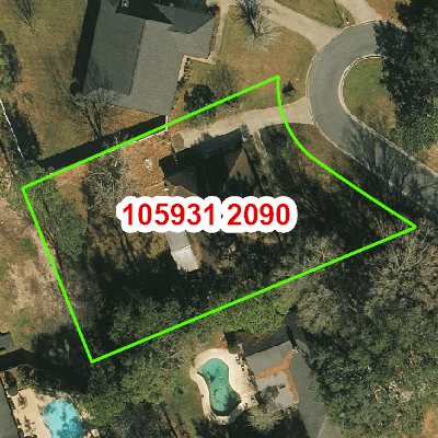 Topograhic image of property