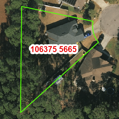 Topograhic image of property