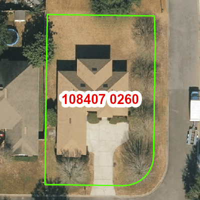 Topograhic image of property