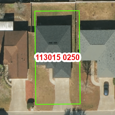 Topograhic image of property