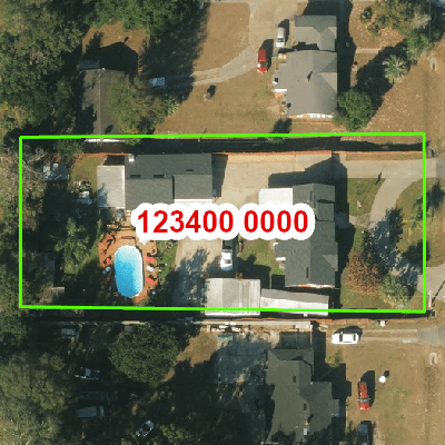 Topograhic image of property
