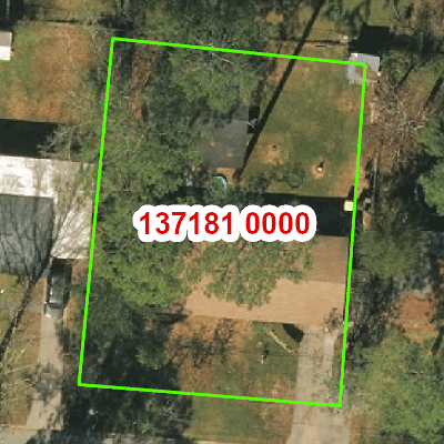 Topograhic image of property