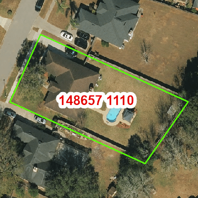 Topograhic image of property