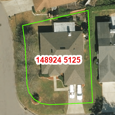 Topograhic image of property