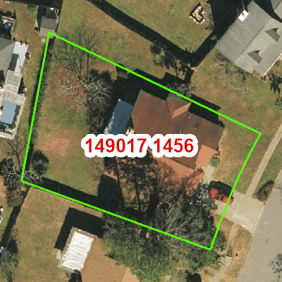Topograhic image of property