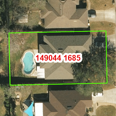 Topograhic image of property