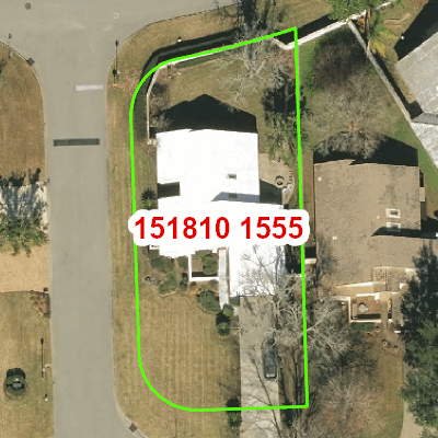 Topograhic image of property