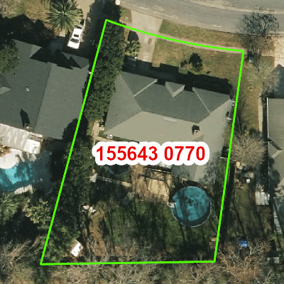 Topograhic image of property