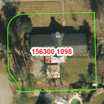 Topograhic image of property