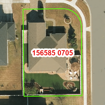 Topograhic image of property