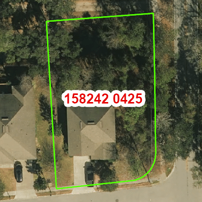 Topograhic image of property