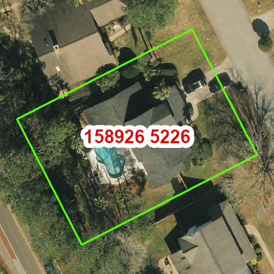 Topograhic image of property