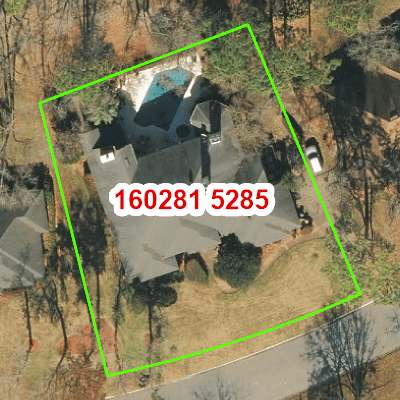 Topograhic image of property