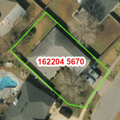 Topograhic image of property