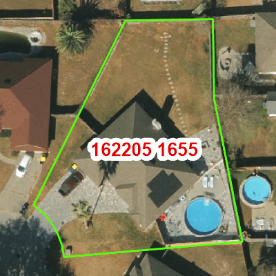 Topograhic image of property