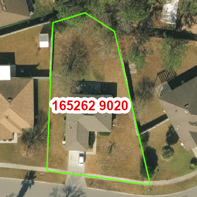 Topograhic image of property
