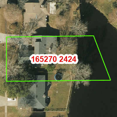 Topograhic image of property