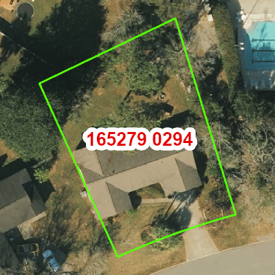 Topograhic image of property