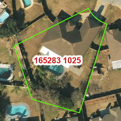 Topograhic image of property