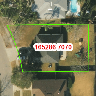 Topograhic image of property