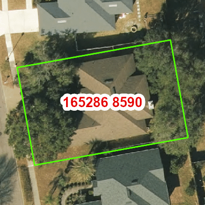 Topograhic image of property