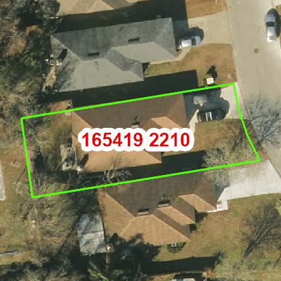 Topograhic image of property