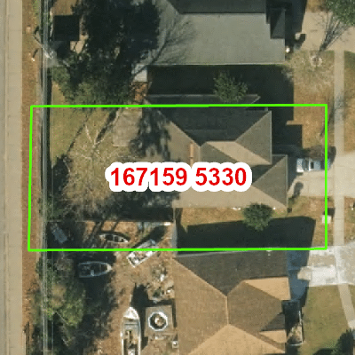 Topograhic image of property