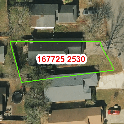 Topograhic image of property