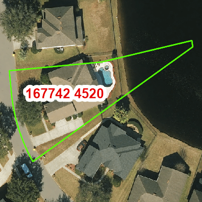 Topograhic image of property