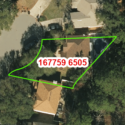 Topograhic image of property