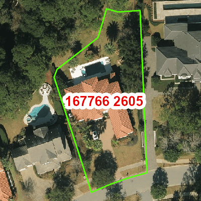 Topograhic image of property
