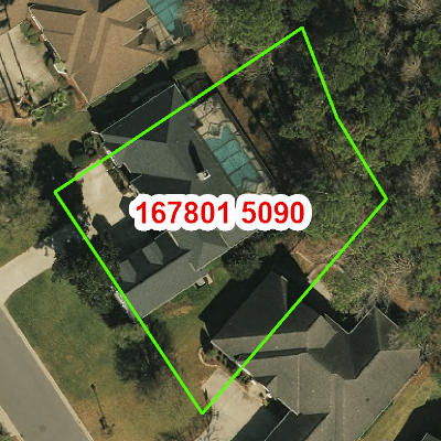 Topograhic image of property