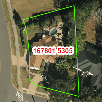 Topograhic image of property