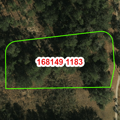 Topograhic image of property