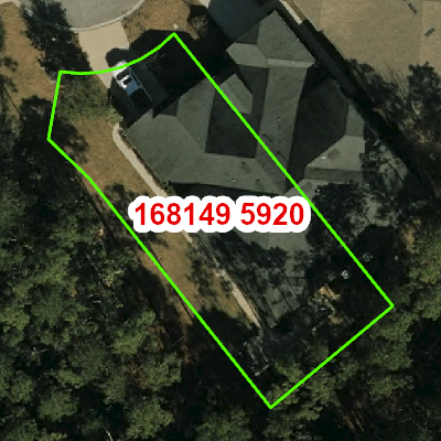 Topograhic image of property