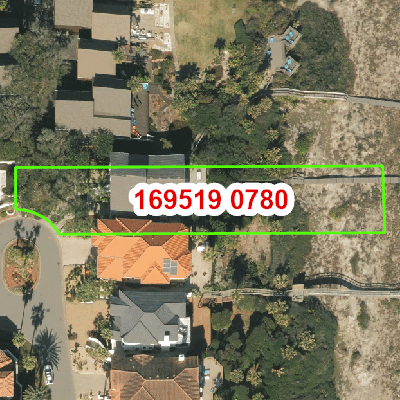 Topograhic image of property