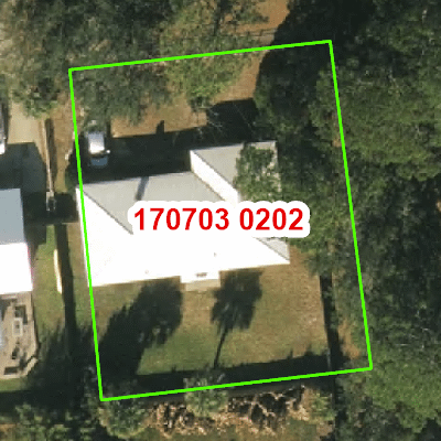 Topograhic image of property