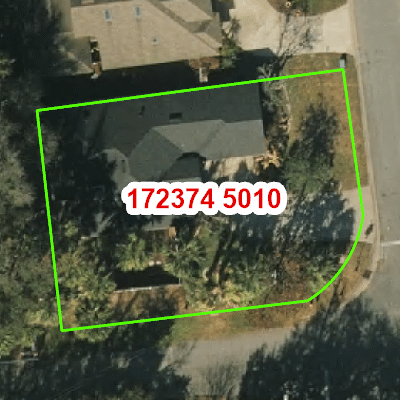 Topograhic image of property