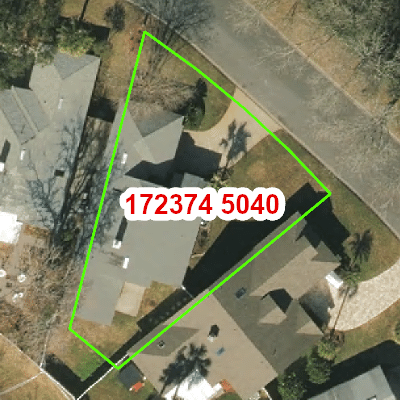 Topograhic image of property