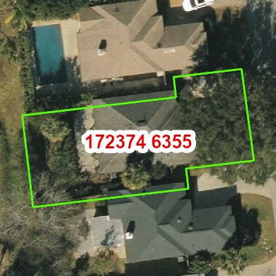 Topograhic image of property