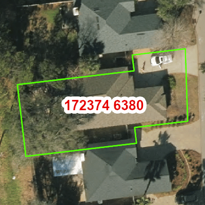Topograhic image of property
