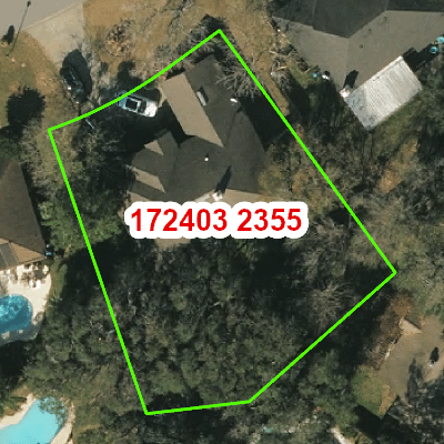 Topograhic image of property